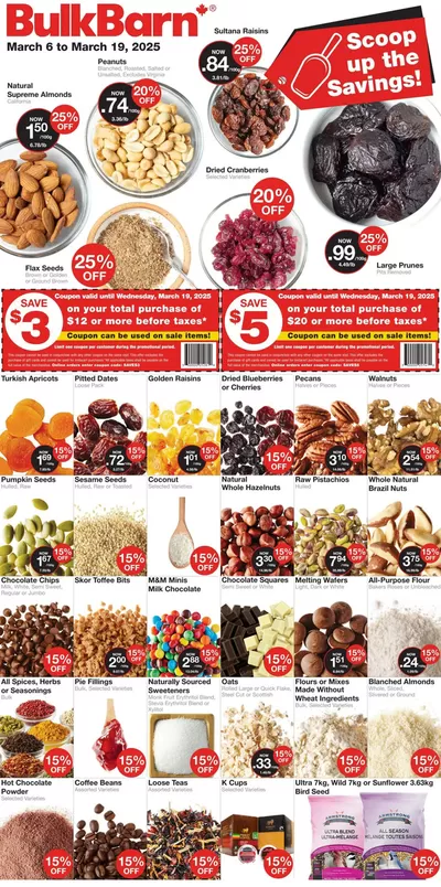 Grocery offers in Toronto | Bulk Barn Weekly ad in Bulk Barn | 2025-03-06 - 2025-03-12