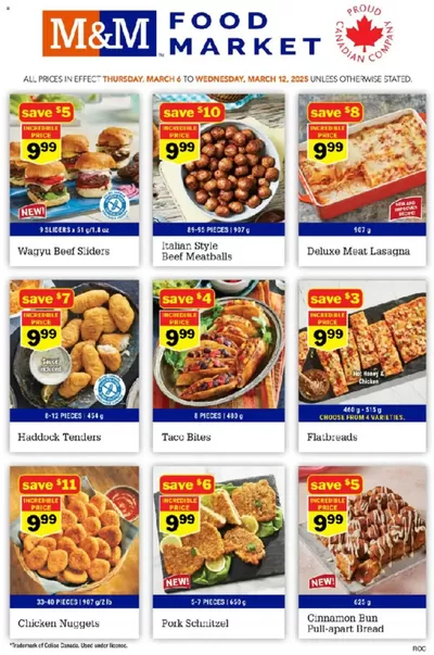 M&M Meat Shops catalogue in Fort McMurray | M&M Meat Shops weekly flyer | 2025-03-06 - 2025-03-12