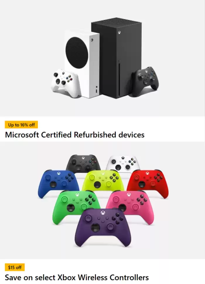 Microsoft catalogue | Current deals and offers | 2025-03-06 - 2025-03-20