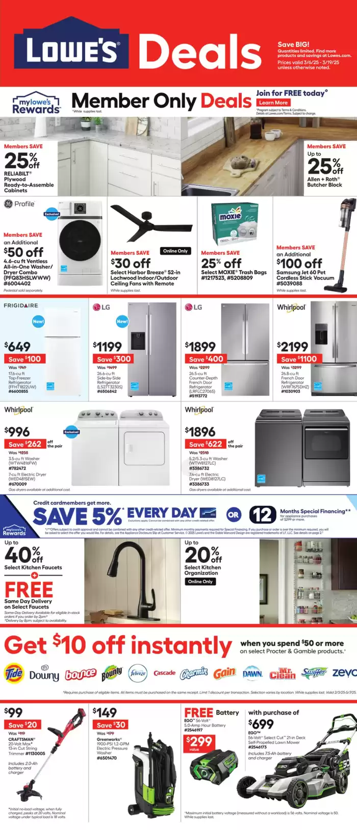 Lowe's in Lethbridge Weekly Flyers & Catalogues Tiendeo