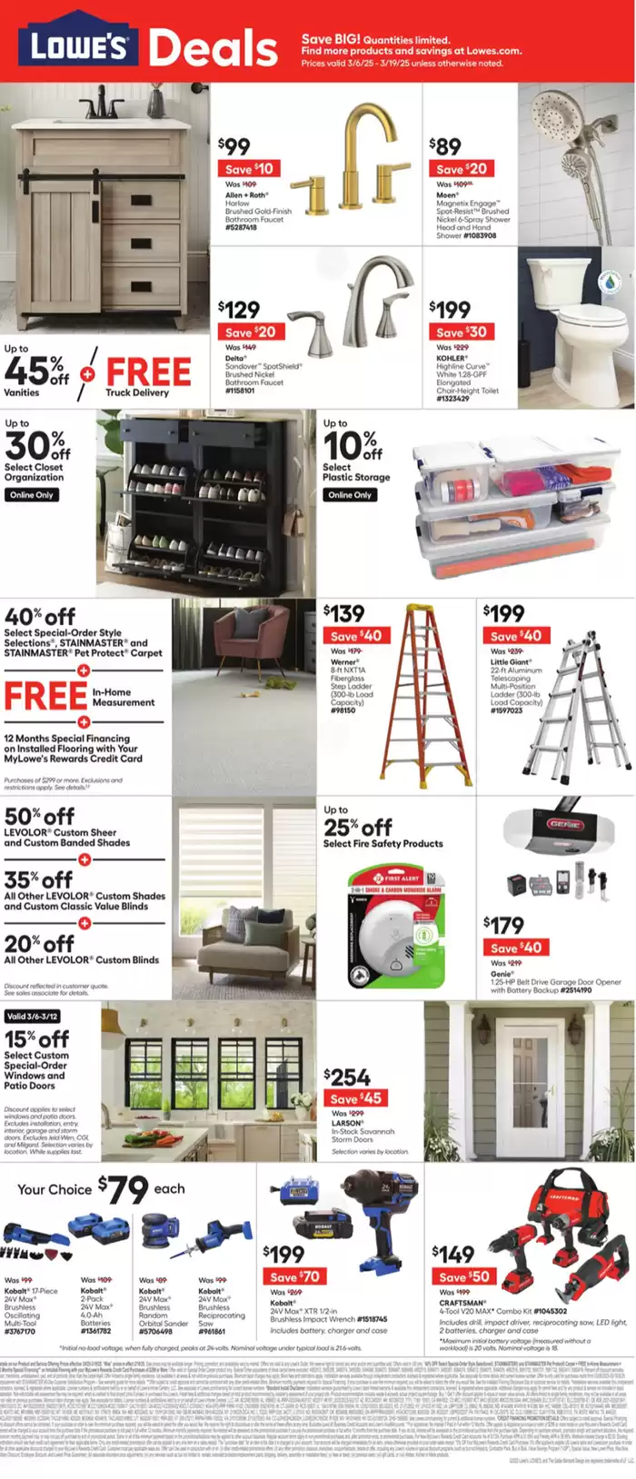 Lowe's in Lethbridge Weekly Flyers & Catalogues Tiendeo