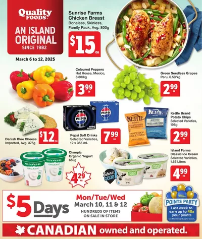 Grocery offers in Courtenay | Current deals and offers in Quality Foods | 2025-03-06 - 2025-03-12