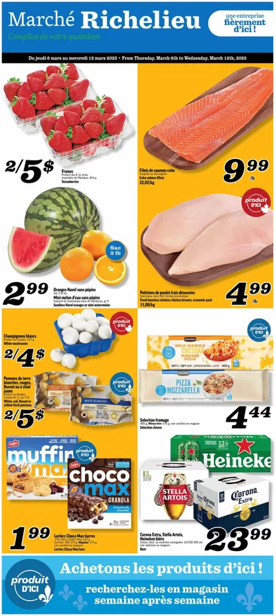 Grocery offers in Markham | Weekly Specials in Marché Richelieu | 2025-03-06 - 2025-03-12