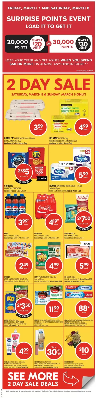 Shoppers Drug Mart catalogue in Toronto | Current bargains and offers | 2025-03-08 - 2025-03-13