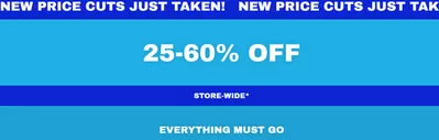 Clothing, Shoes & Accessories offers in Sault Ste. Marie | All Stores Closing 25-60% Off in Peavey Mart | 2025-03-07 - 2025-03-21