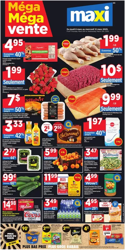 Maxi catalogue in Saguenay | Weekly Flyer -Hybris | 2025-03-06 - 2025-03-12