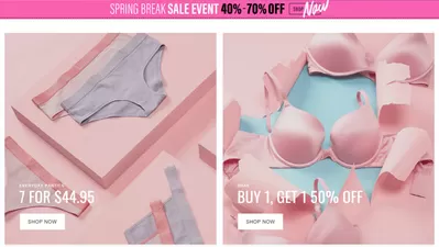 Clothing, Shoes & Accessories offers in Buckingham | 40-70% Off in La Senza | 2025-03-10 - 2025-03-24