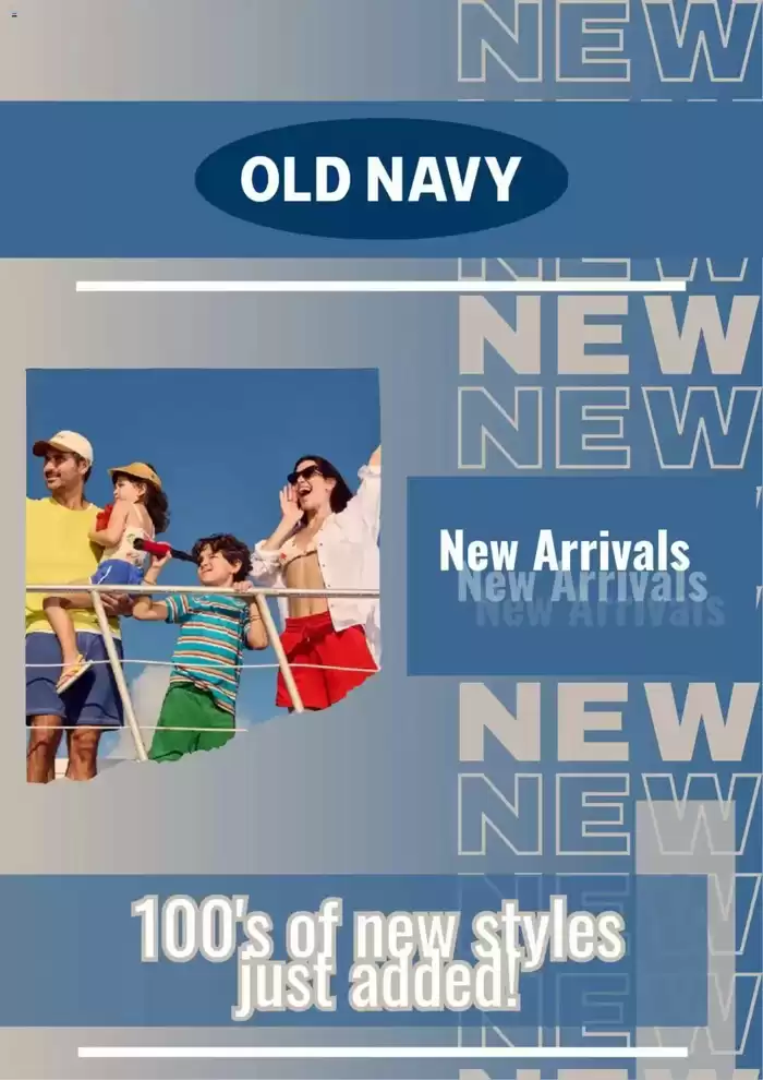 Old Navy catalogue | New Arrivals | 2025-03-11 - 2025-03-26