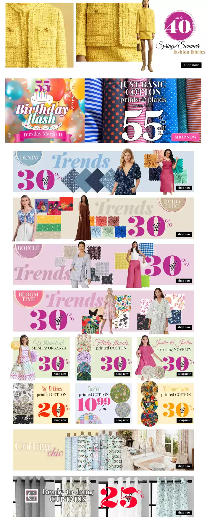 Fabricville catalogue in Kamloops | Special Offers For You | 2025-03-11 - 2025-03-25