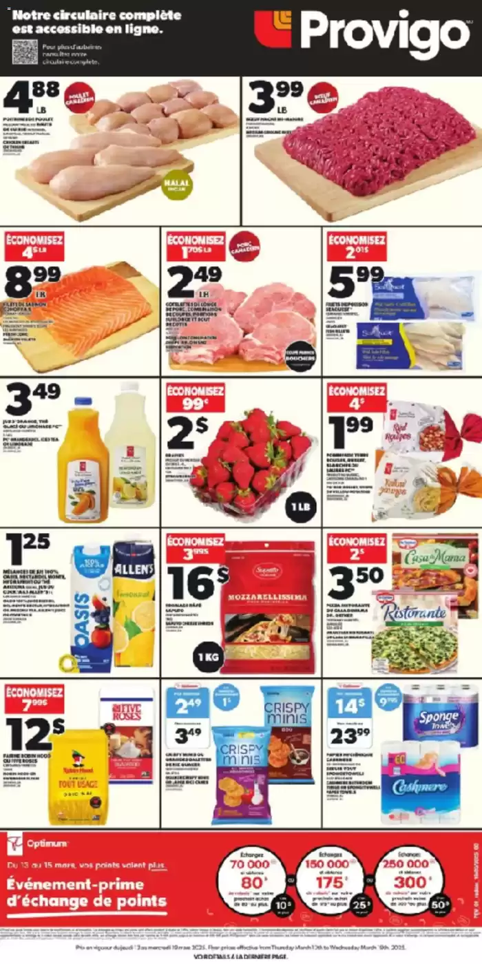 Provigo catalogue in Montreal | Current deals and offers | 2025-03-13 - 2025-03-19