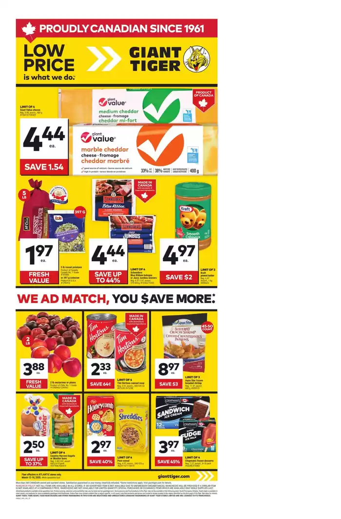 Giant Tiger catalogue in Fredericton | Top deals and discounts | 2025-03-12 - 2025-03-18