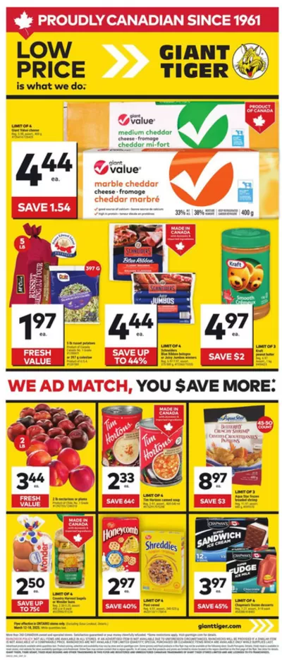 Giant Tiger catalogue in Gatineau | Our best bargains | 2025-03-12 - 2025-03-18