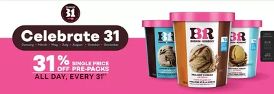 Restaurants offers in Guelph | 31% Off in Baskin Robbins | 2025-03-11 - 2025-03-25