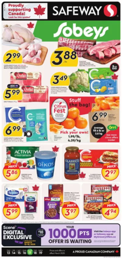 Safeway catalogue in Grande Prairie | Discounts and promotions | 2025-03-13 - 2025-03-19