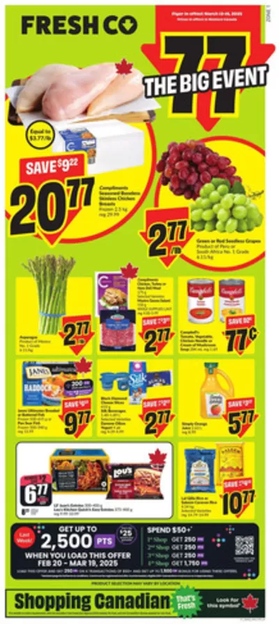 FreshCo catalogue in Winnipeg | Exclusive deals and bargains | 2025-03-13 - 2025-03-19