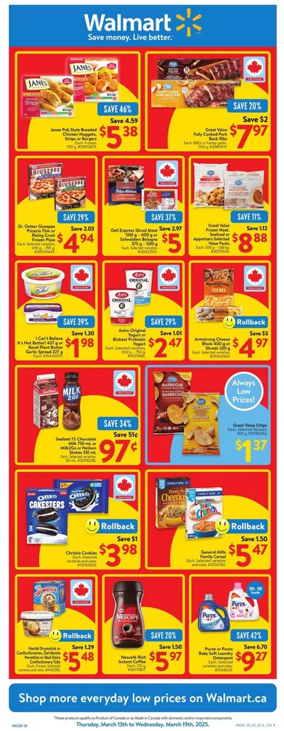 Walmart catalogue in Stouffville | Walmart flyer | 2025-03-13 - 2025-03-19