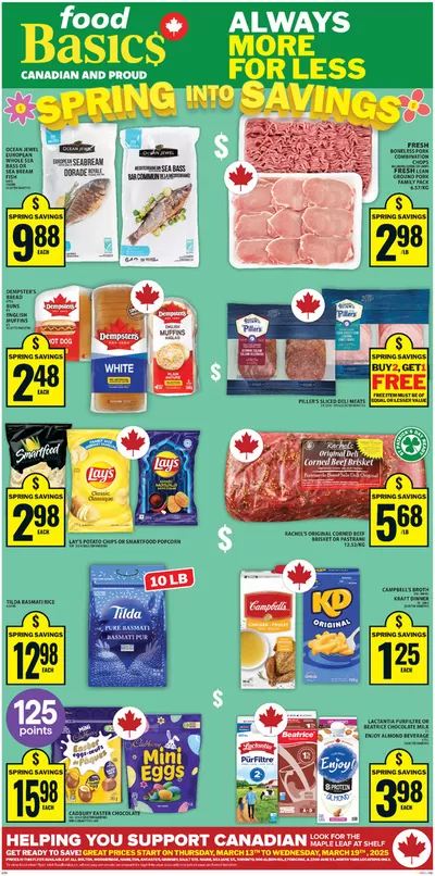 Food Basics catalogue in Toronto | Exclusive deals for our customers | 2025-03-13 - 2025-03-19