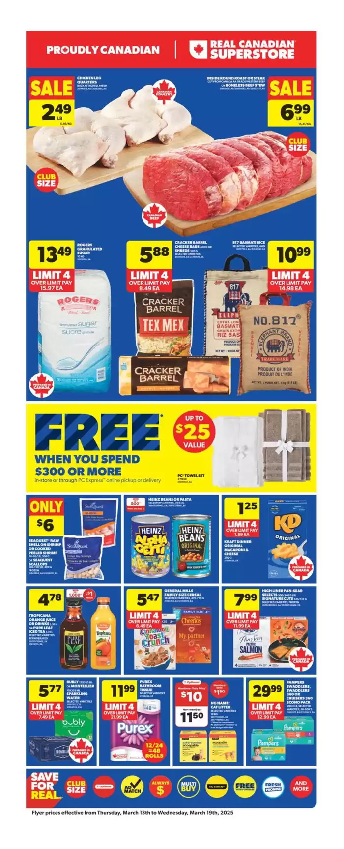 Real Canadian Superstore catalogue in Prince Albert | Top offers for all bargain hunters | 2025-03-13 - 2025-03-19