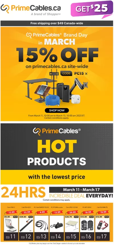 Electronics offers in Hinton | Our Best Deals For You in Primecables | 2025-03-12 - 2025-03-18