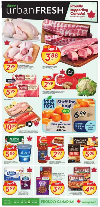 Sobeys catalogue in Oshawa | Save now with our deals | 2025-03-13 - 2025-03-19