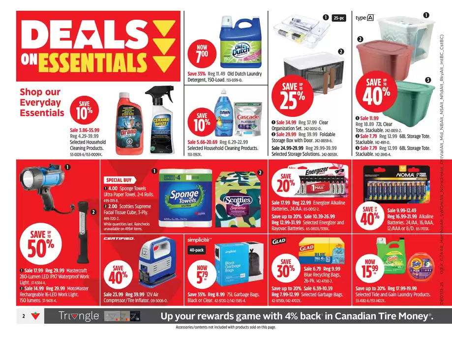 Canadian Tire catalogue in Markham | Our best deals for you | 2025-03-14 - 2025-03-20