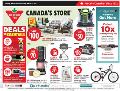 Canadian Tire catalogue in Timmins | Our best deals for you | 2025-03-14 - 2025-03-20