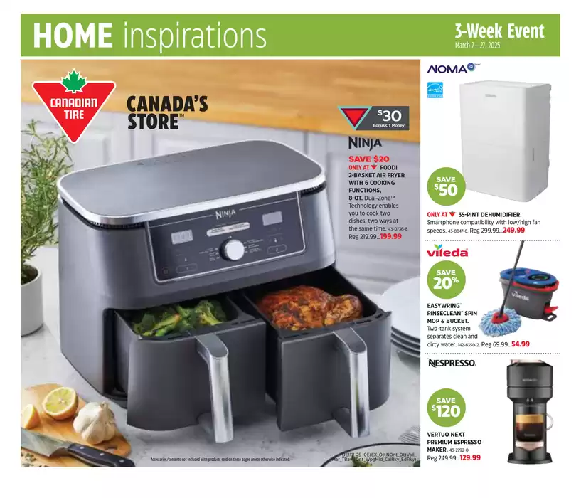 Canadian Tire catalogue in Nanaimo | Top deals and discounts | 2025-03-07 - 2025-03-27