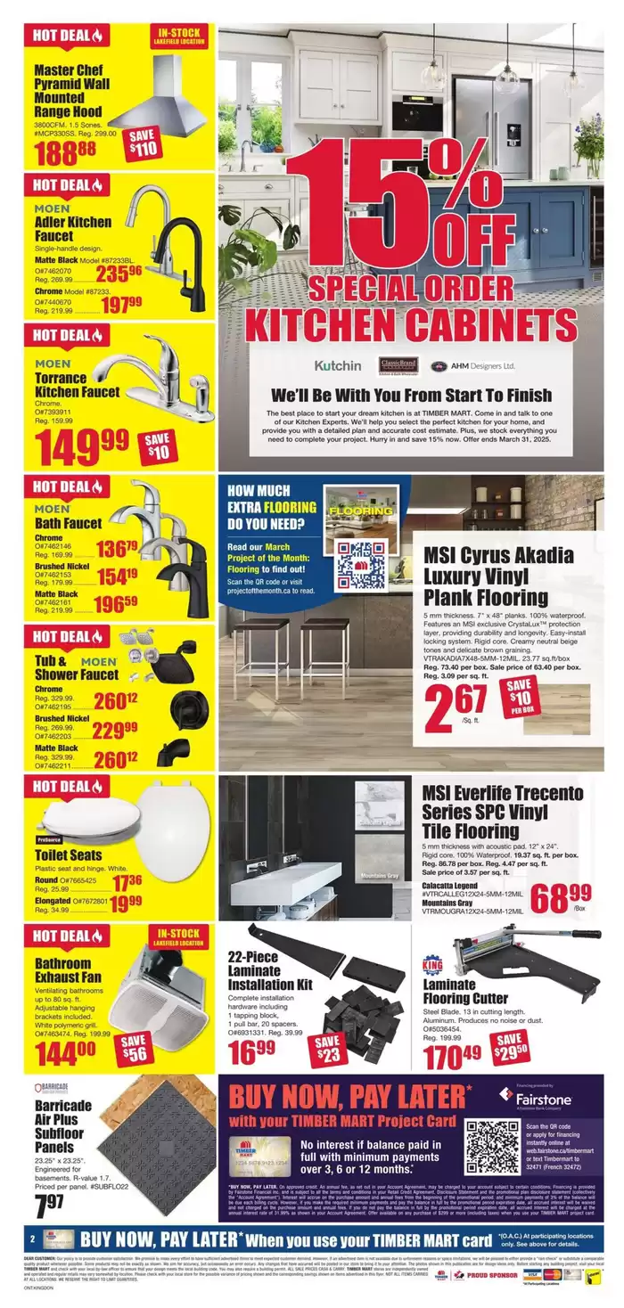 Timber Mart catalogue in Vancouver | Hot Deals | 2025-03-12 - 2025-03-31