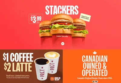 Restaurants offers in Winnipeg | Our Best Deals For You in A&W | 2025-03-13 - 2025-03-27