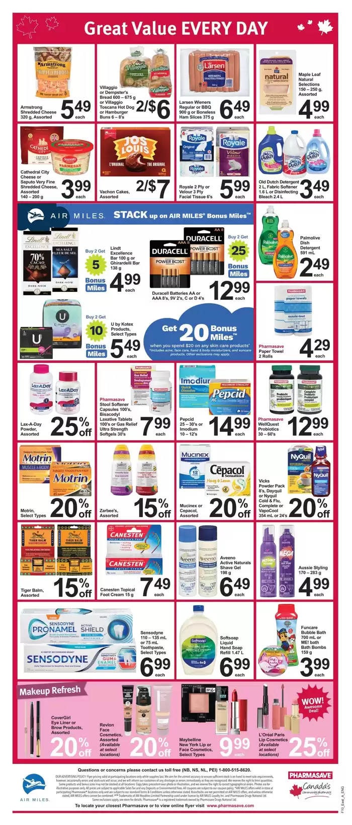 Pharmasave catalogue in Toronto | Discounts and promotions | 2025-03-07 - 2025-03-13