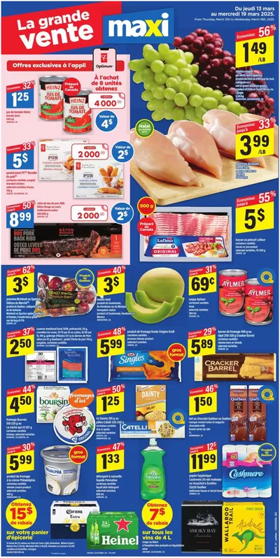 Maxi catalogue in Charny | Weekly Flyer -Hybris | 2025-03-13 - 2025-03-19