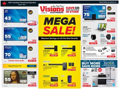 Visions Electronics catalogue in Winnipeg | Flyer | 2025-03-07 - 2025-03-13