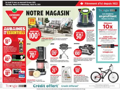 Canadian Tire catalogue in Mont-Tremblant | Discounts and promotions | 2025-03-13 - 2025-03-19