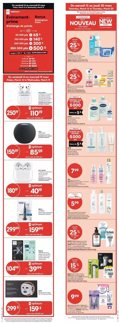 Shoppers Drug Mart catalogue in Calgary | Great offer for all customers | 2025-03-15 - 2025-03-20