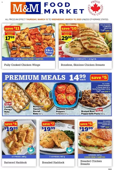 M&M Meat Shops catalogue in Gatineau | Our best offers for you | 2025-03-13 - 2025-03-19