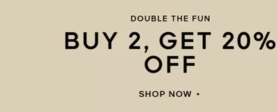 Luxury Brands offers in Calgary | Buy 2, Get 20% Off in Michael Kors | 2025-03-18 - 2025-04-01