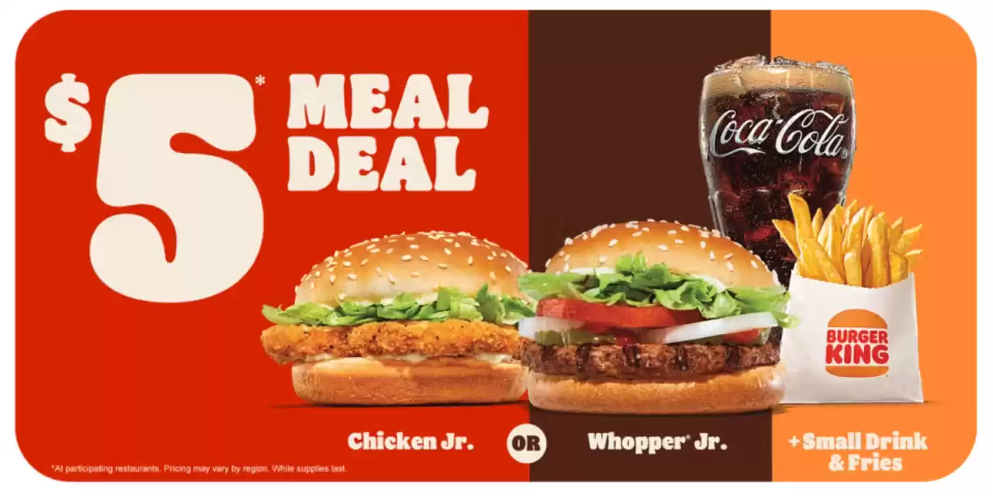 Burger King catalogue in Nanaimo | $5 Meal Deal | 2025-03-18 - 2025-04-01