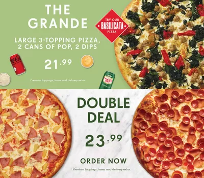 Restaurants offers in Georgetown | Special Offers For You in Pizza Nova | 2025-03-18 - 2025-04-01