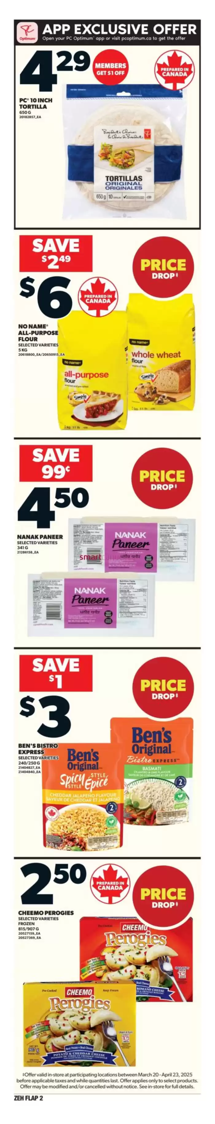 Zehrs Markets catalogue in Brantford | Current deals and offers | 2025-03-20 - 2025-03-26