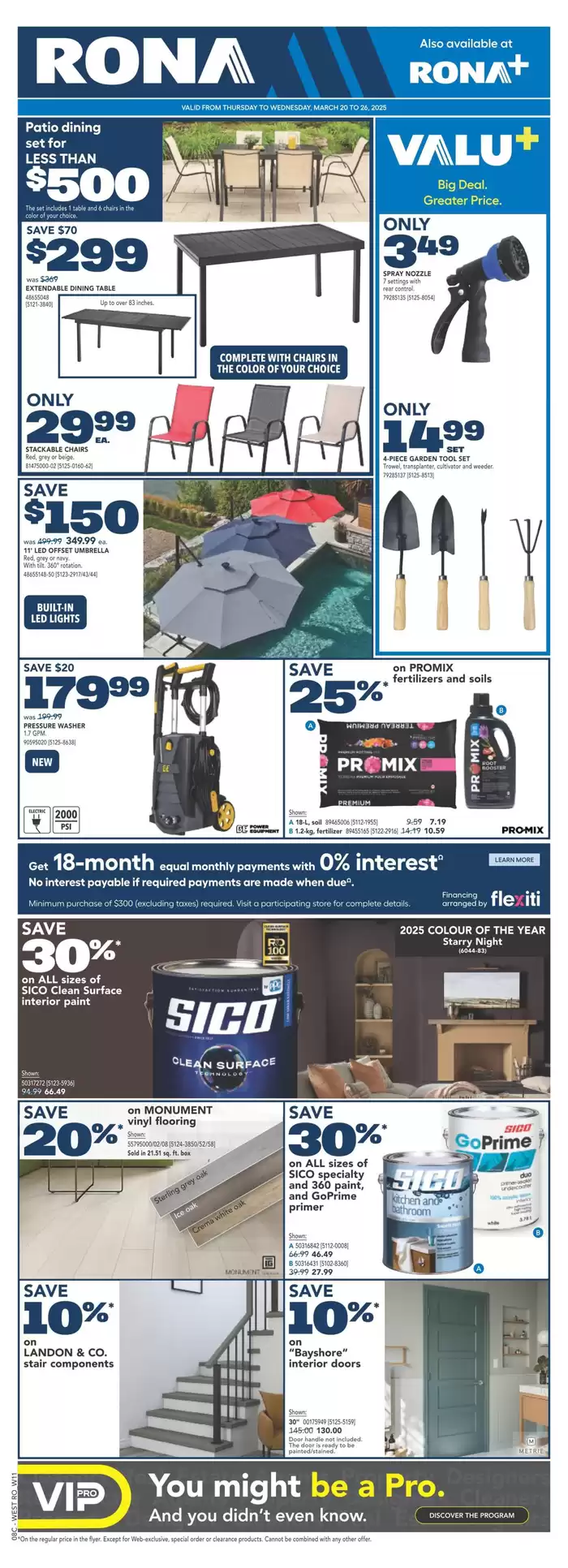 RONA catalogue in Abbotsford | Top offers for smart savers | 2025-03-20 - 2025-03-26