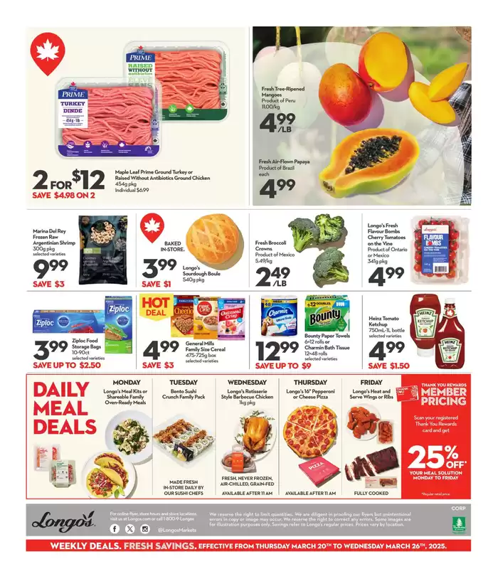 Longo's catalogue in Markham | New offers to discover | 2025-03-20 - 2025-03-26