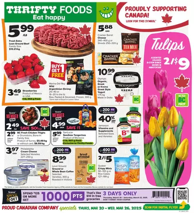 Grocery offers in Nanaimo | Top deals for all customers in Thrifty Foods | 2025-03-20 - 2025-03-26