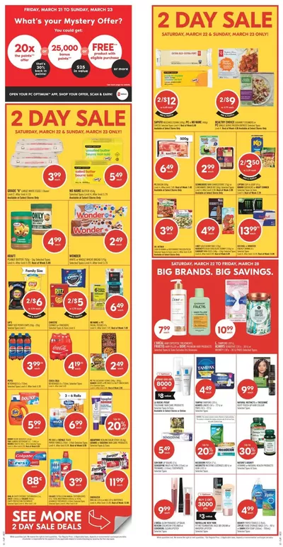 Grocery offers in Nanaimo | Shoppers Drug Mart Weekly ad in Shoppers Drug Mart | 2025-03-22 - 2025-03-28