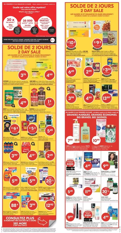 Grocery offers in Gabriola BC | Exclusive bargains in Shoppers Drug Mart | 2025-03-22 - 2025-03-28