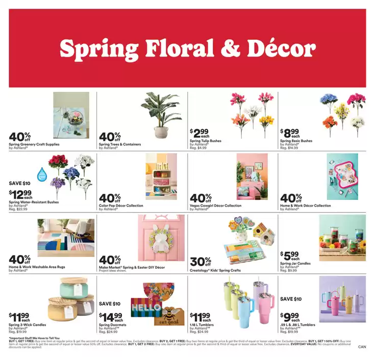 Michaels catalogue in Toronto | 3/21 Weekly Ad Canada | 2025-03-21 - 2025-03-27