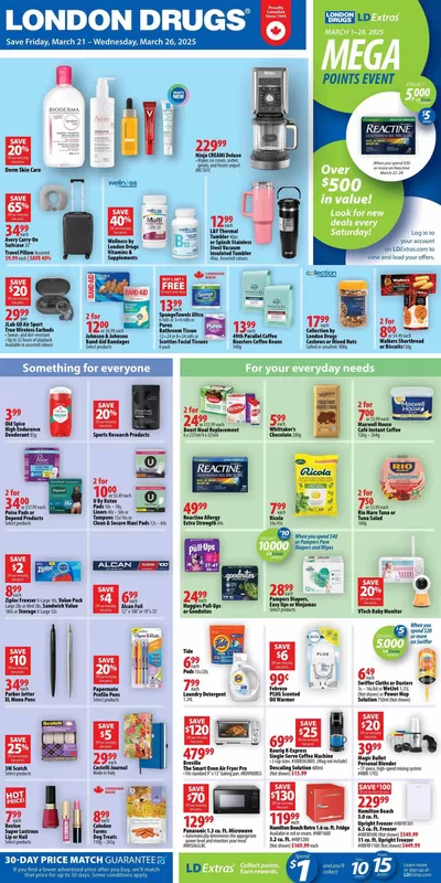 Pharmacy & Beauty offers in Winnipeg | London Drugs Weekly ad in London Drugs | 2025-03-21 - 2025-03-26