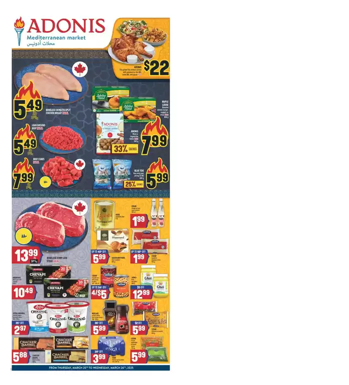 Marché Adonis catalogue in Toronto | Our best deals for you | 2025-03-20 - 2025-03-26