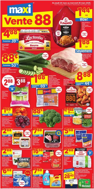 Grocery offers in Buckingham | Weekly Flyer -Hybris in Maxi | 2025-03-20 - 2025-03-26