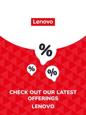 Electronics offers in St. John's | Offers Lenovo in Lenovo | 2023-10-12 - 2024-10-12
