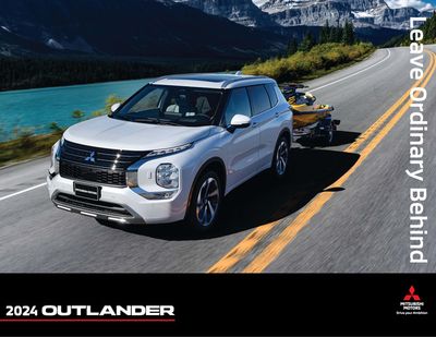Mitsubishi catalogue in Edmonton | Mitsubishi Outlander Brochure | 2023-10-31 - 2024-12-31